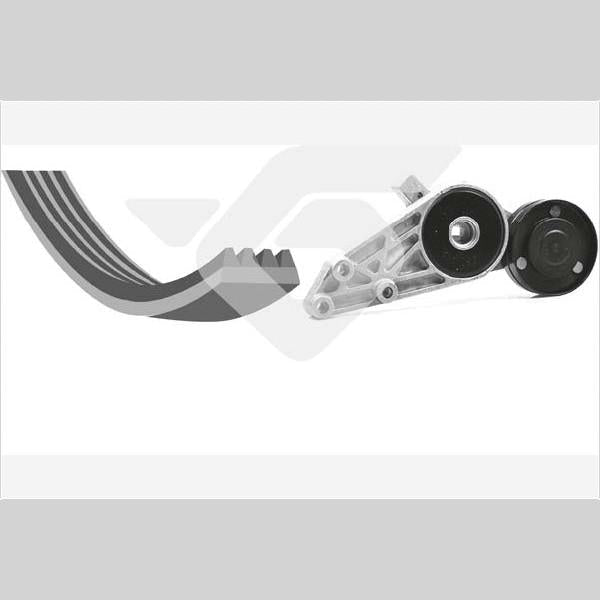 HUTCHINSON HUKHV113 V-Ribbed Belt Set