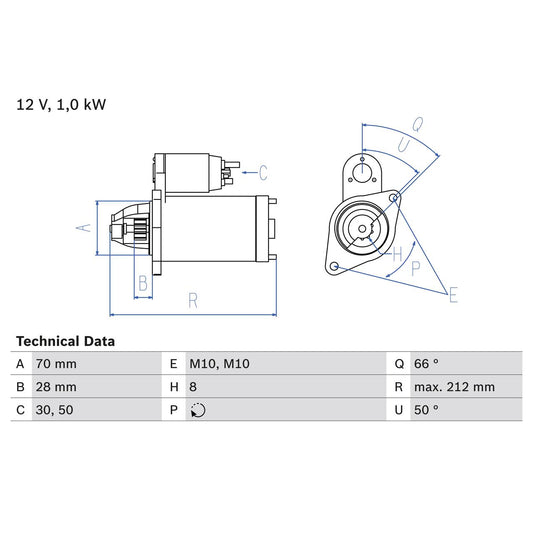 BOSCH 0986023230 Starter