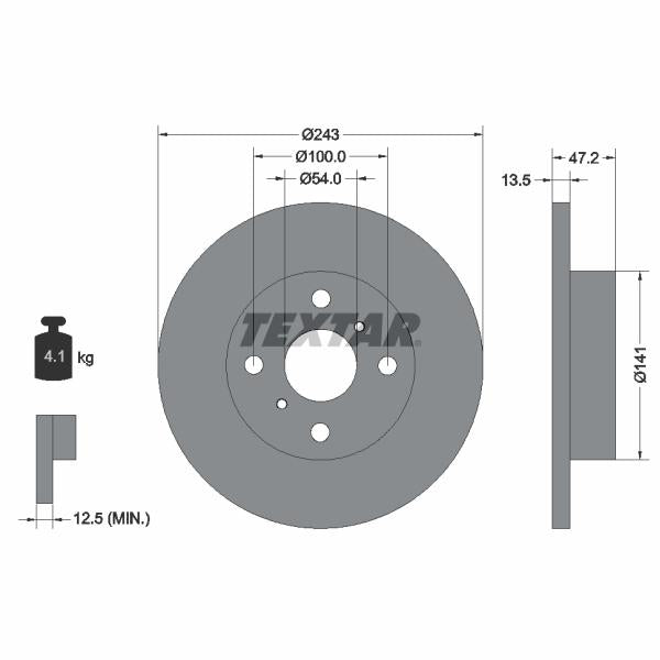 HERTH+BUSS JAKOPARTS J3272009 Brake Caliper Guide Sleeve Kit