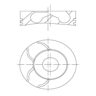 MAHLE 0399901 Piston