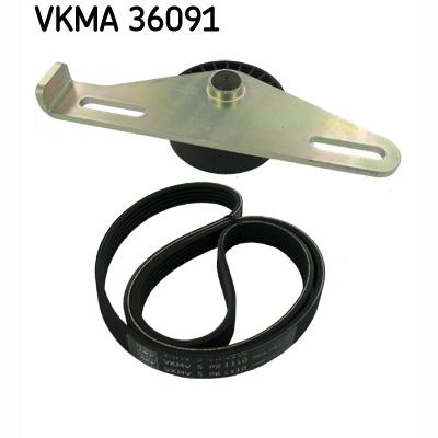 SKF VKMA36091 V-Ribbed Belt Set