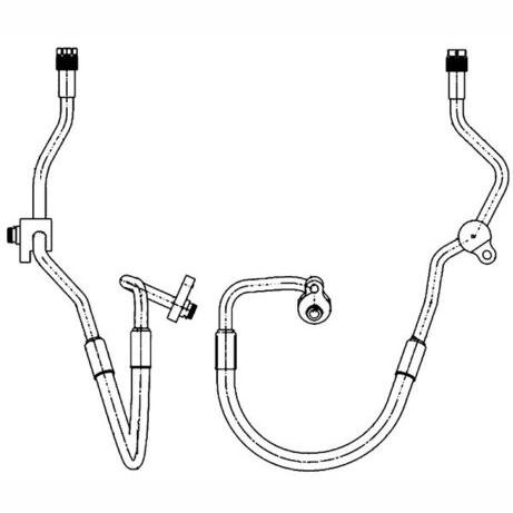 MAHLE AP128000P Air Conditioning High Pressure Line