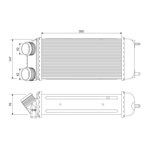 VALEO VAL818822 Charge Air Cooler