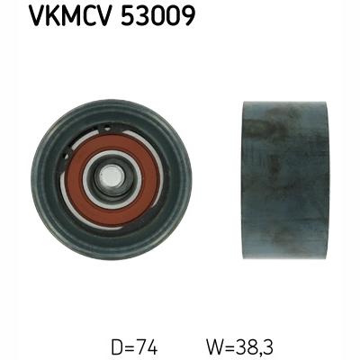 SKF VKMCV53009 V-Ribbed Belt Deflection/Guide Pulley