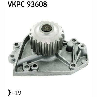 SKF VKPC93608 Water Pump