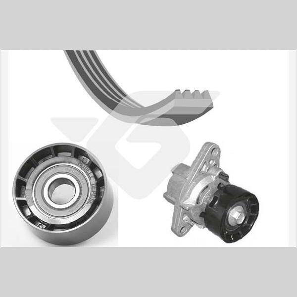 HUTCHINSON HUKHV52 V-Ribbed Belt Set