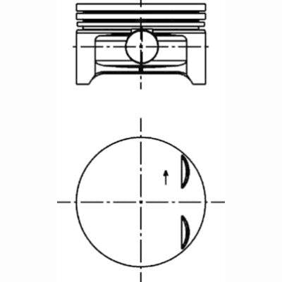 KOLBENSCHMIDT 40383610 Piston