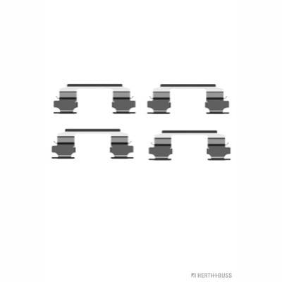 HERTH+BUSS JAKOPARTS J3661026 Disc Brake Pad Accessory Kit
