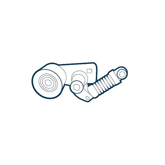 OE GERMANY 022050200001 V-Ribbed Belt Tensioner Lever