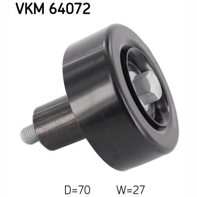 SKF VKM64072 V-Ribbed Belt Deflection/Guide Pulley