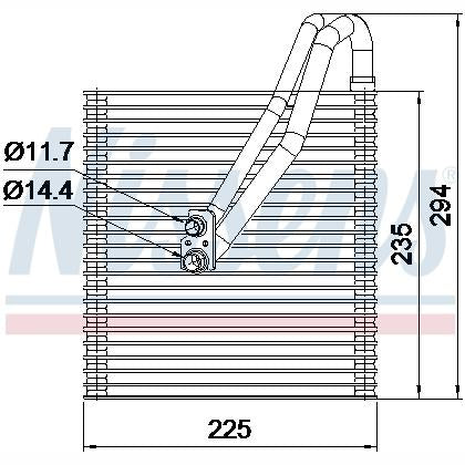 AVA COOLING BWV665AVA Air Conditioning Evaporator