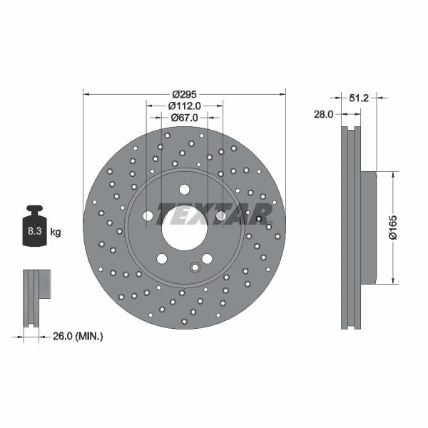 BLIC 6508-03-3528378K Brake Disc Splash Guard