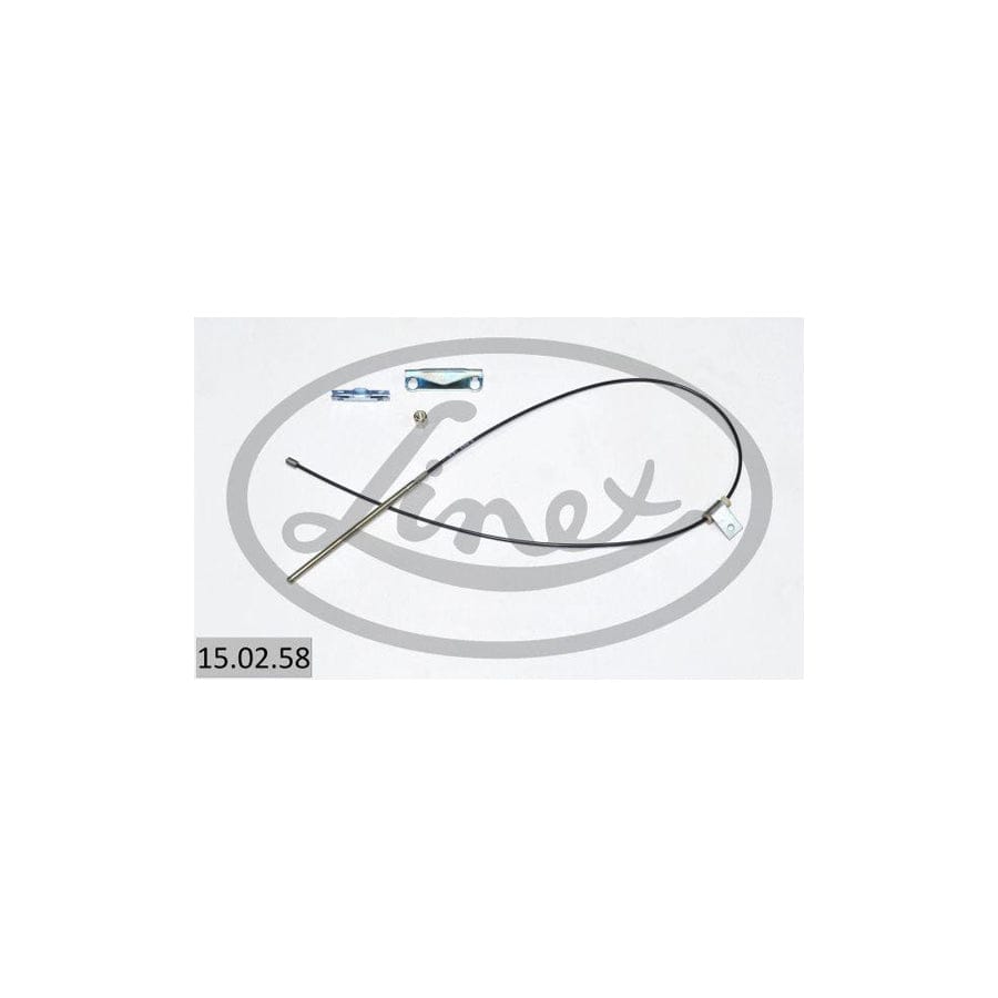 Linex 15.02.58 Cable, Service Brake for Ford Transit