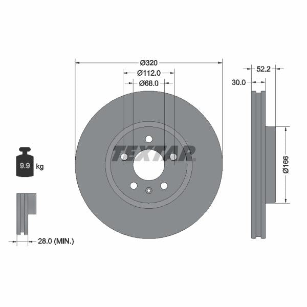 AUTOFREN SEINSA D7-071C Brake Caliper Guide Sleeve Kit