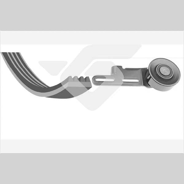 HUTCHINSON HUKHV136 V-Ribbed Belt Set