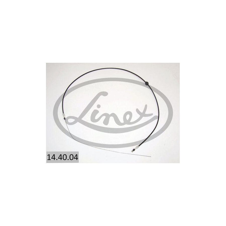 Linex 14.40.04 Bonnet Cable for Fiat Uno Hatchback (146)