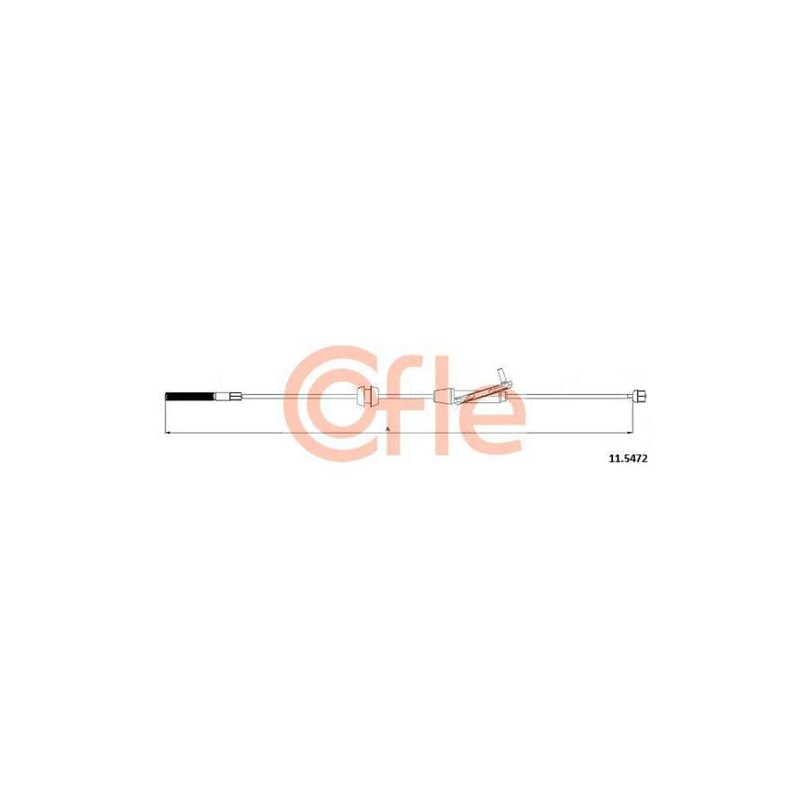 Cofle 11.5472 Hand Brake Cable