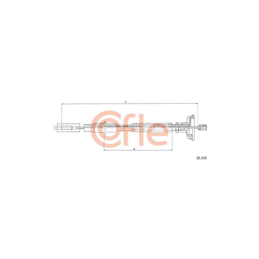 Cofle Bh.Vk061 Brake Hose for Audi A6