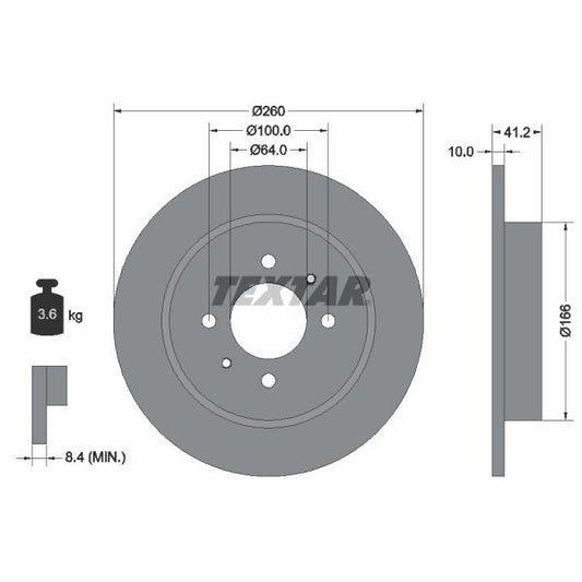 BOSCH 1410525010 Brake Caliper Guide Sleeve Kit