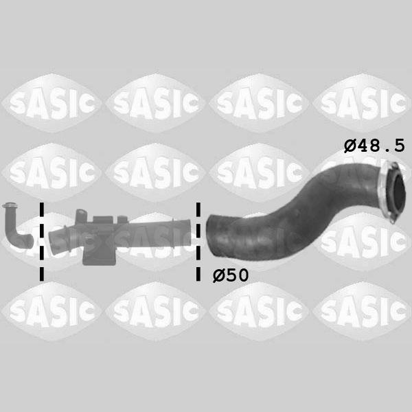 SASIC SAS3334009 Charge Air Hose