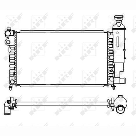 NRF NRF58920 Engine Radiator