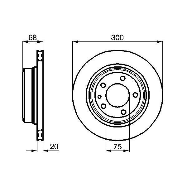 WABCO 9617210040 Parking Brake Valve