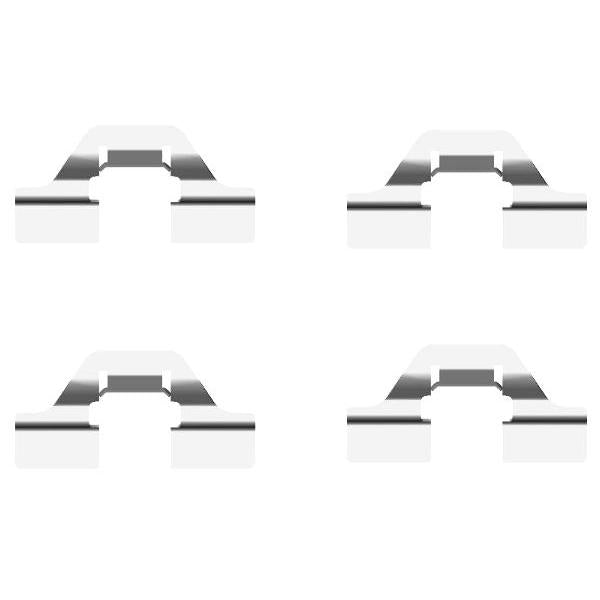 TEXTAR 82075400 Disc Brake Pad Accessory Kit