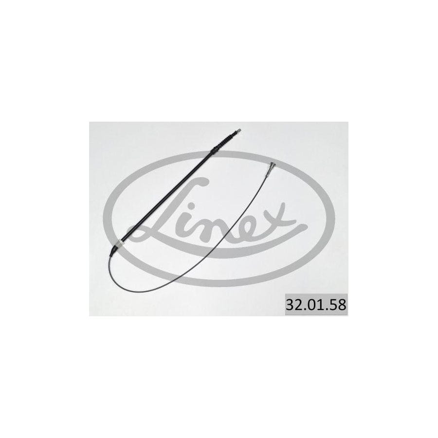 Linex 32.01.58 Cable, Service Brake for Opel Corsa C Hatchback (X01)