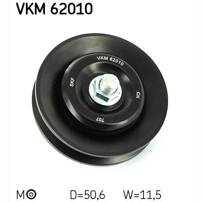 SKF VKM62010 V-Ribbed Belt Deflection/Guide Pulley