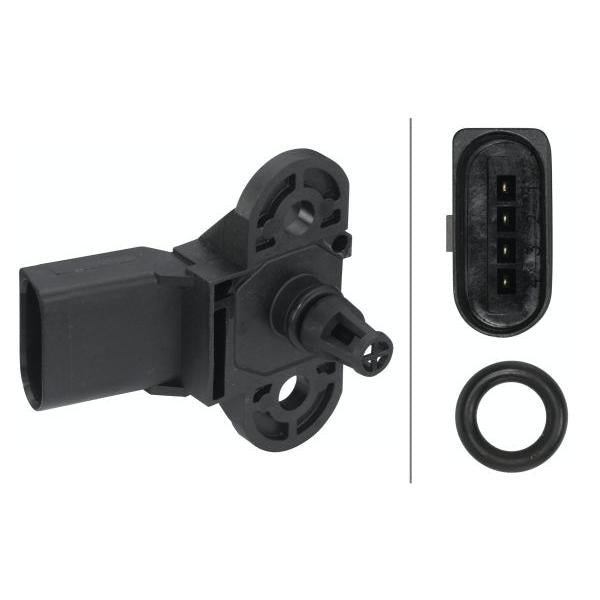 HELLA 400-541 Boost Pressure Sensor