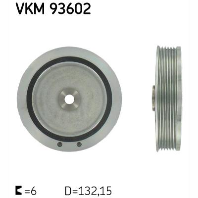 SKF VKM93602 Crankshaft Belt Pulley