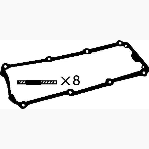 CORTECO CO026136P Cylinder Head Cover Gasket