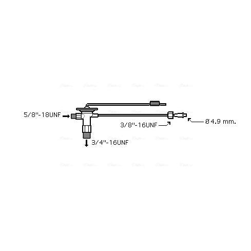 AVA COOLING BW1358AVA Air Conditioning Expansion Valve