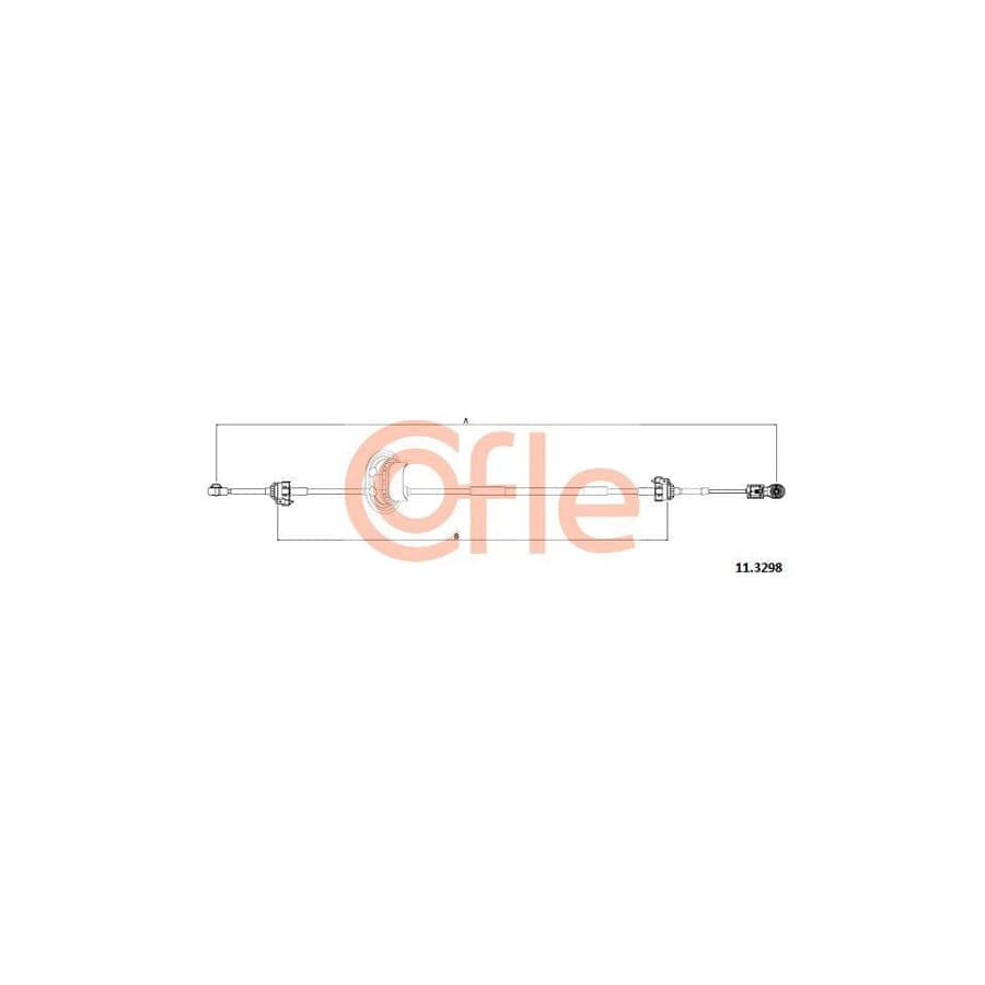 Cofle 92.11.3298 Cable, Manual Transmission