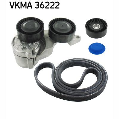 SKF VKMA36222 V-Ribbed Belt Set