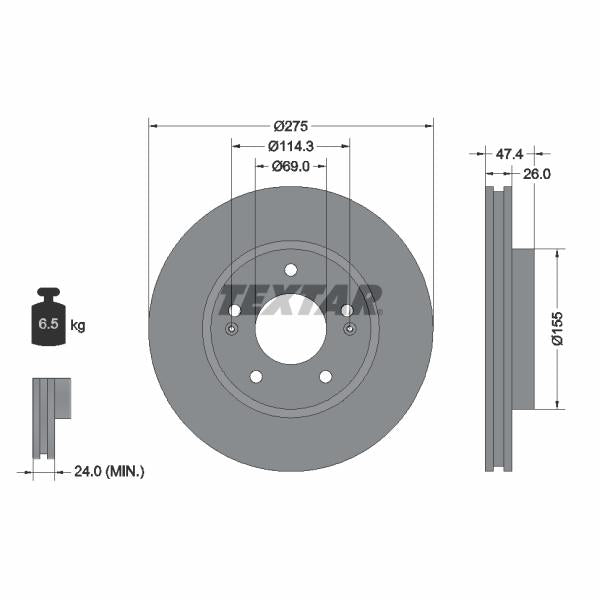 DELPHI LH6885 Brake Hose