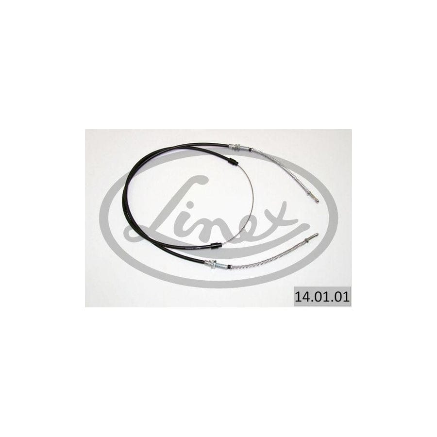 Linex 14.01.01 Cable, Service Brake for Fiat 126 (126)