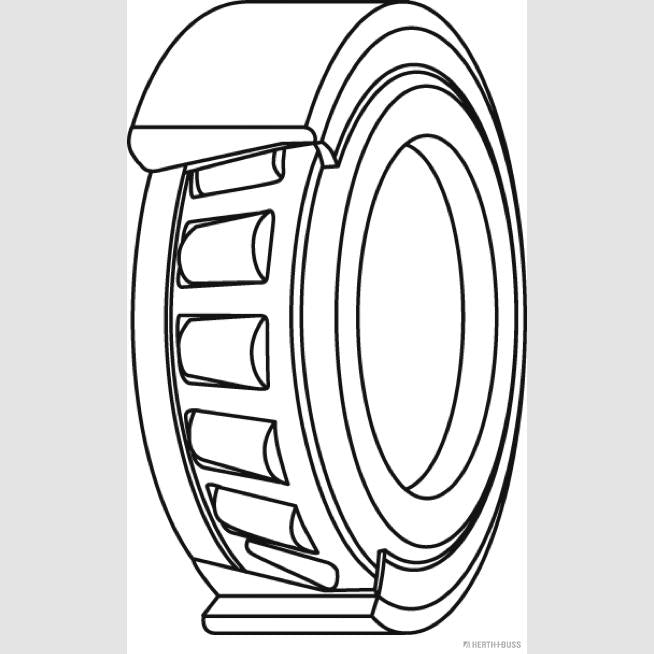 HERTH+BUSS JAKOPARTS J4713006 Wheel Bearing Kit