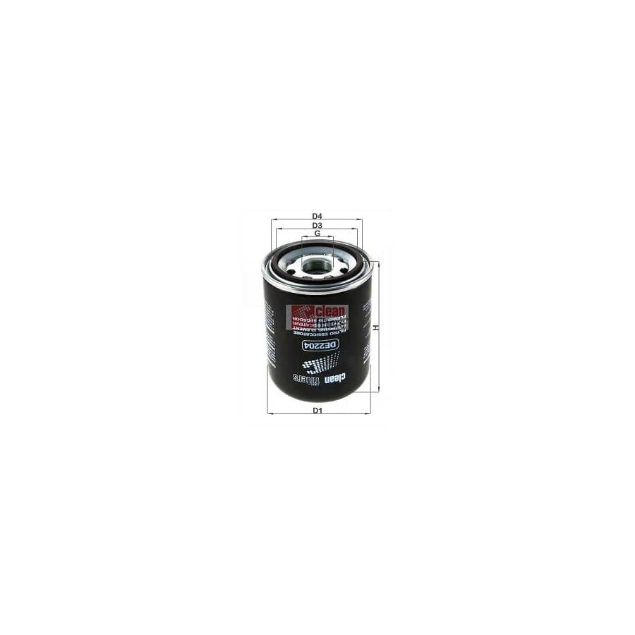 Clean Filter De2204 Air Dryer Cartridge, Compressed-Air System