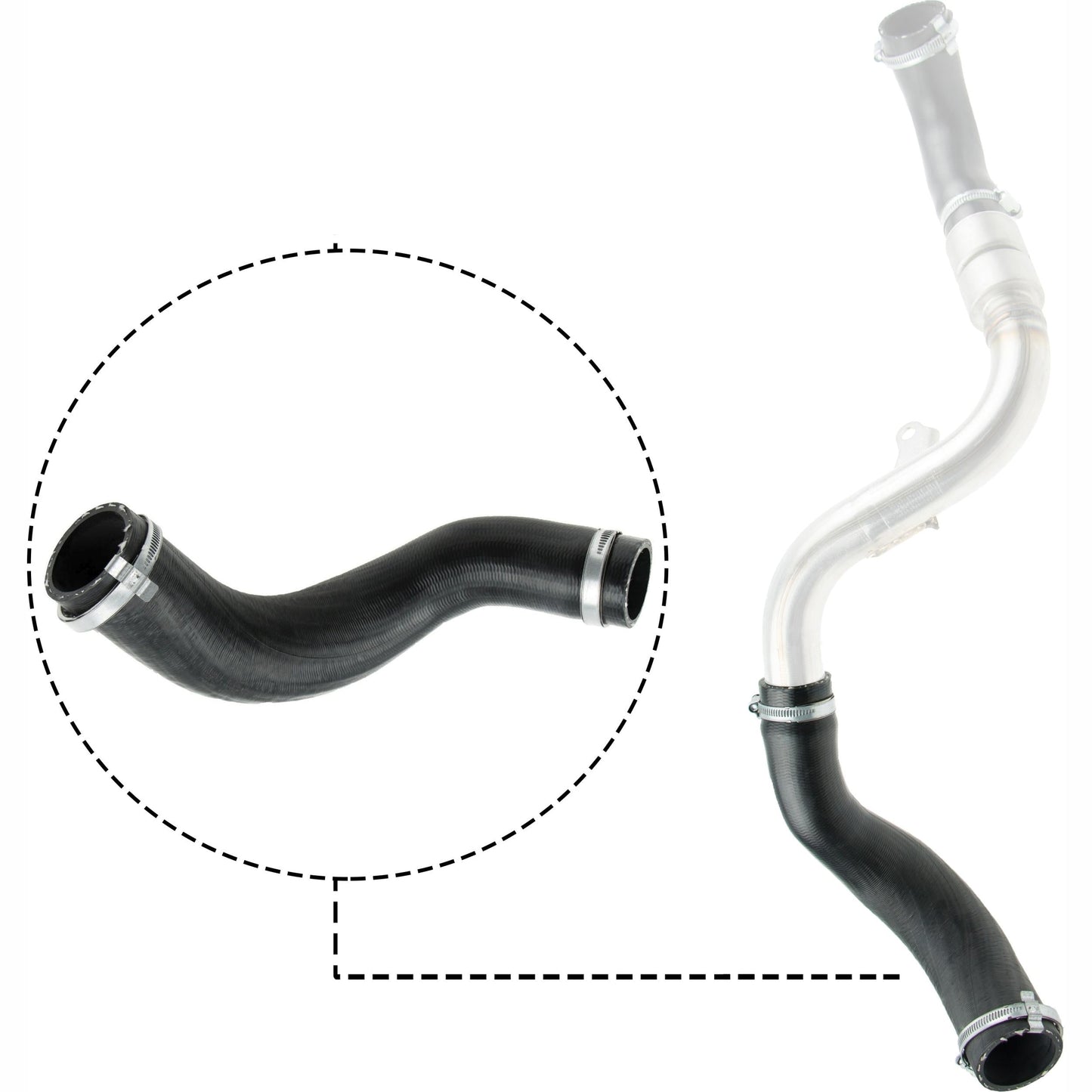 GATES GAT09-0662 Charge Air Hose