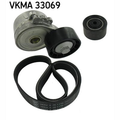 SKF VKMA33069 V-Ribbed Belt Set