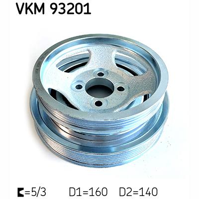 SKF VKM93201 Crankshaft Belt Pulley