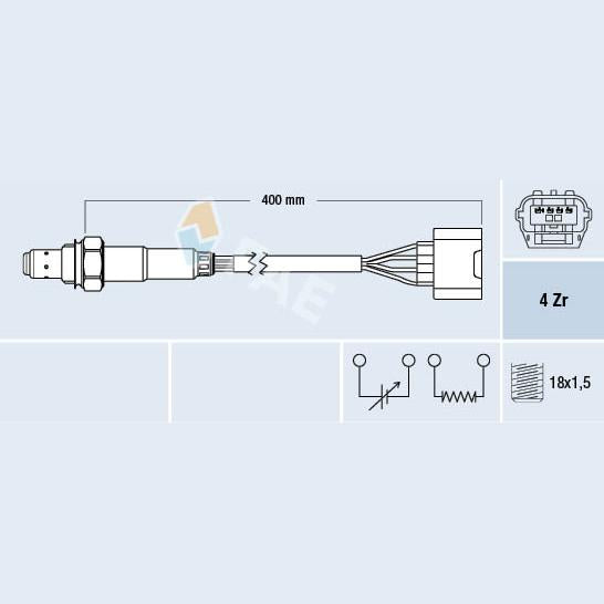 FAE AE77470 Lambda Sensor