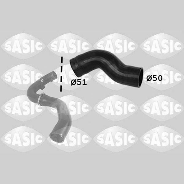 SASIC SAS3336209 Charge Air Hose