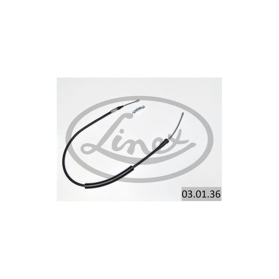 Linex 03.01.36 Cable, Service Brake for Audi A2 (8Z0)