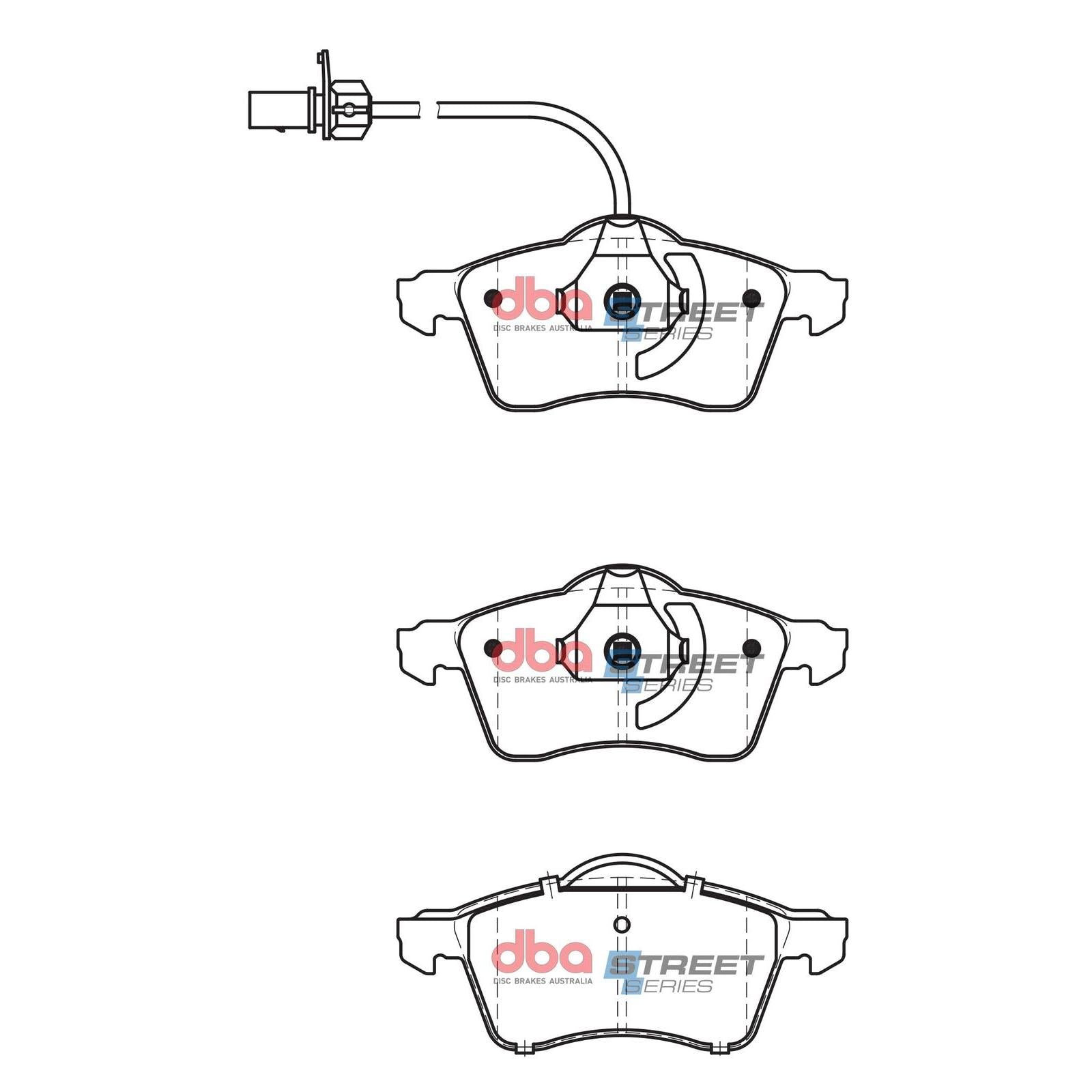 DBA DB2031SS Disc Brake Brake Pad Set