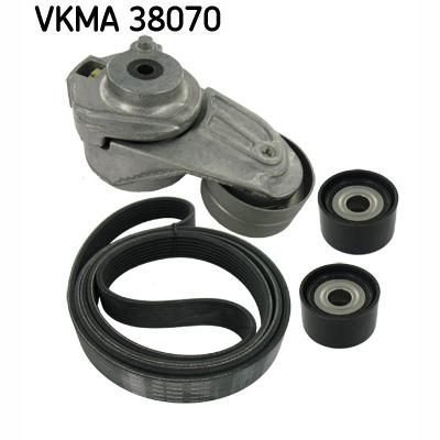 SKF VKMA38070 V-Ribbed Belt Set