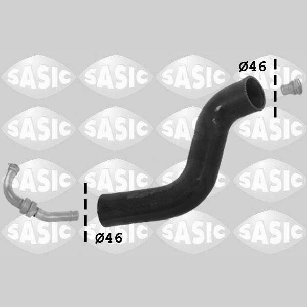SASIC SAS3334005 Charge Air Hose