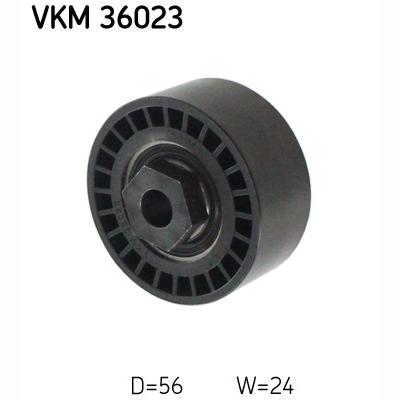 SKF VKM36023 V-Ribbed Belt Tensioner Pulley