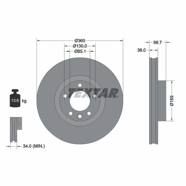AUTOFREN SEINSA D7-228C Brake Caliper Guide Sleeve Kit